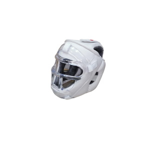 Шлем с пластиковой маской для Всестилевого каратэ "КРИСТАЛЛ-12"