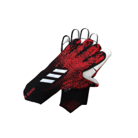 Вратарские перчатки Adidas Predator черно-красные